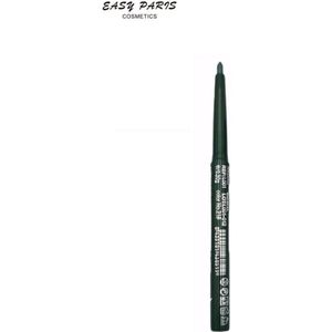 Easy Paris – Groen oogpotlood, draaibaar / Automatic Eye Pencil – Waterproof - Nummer 021 Verde Esmeralda - 1 stuks