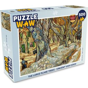 Puzzel The large plane trees - Vincent van Gogh - Legpuzzel - Puzzel 500 stukjes