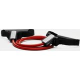 SKLZ Resistance Cable - Weerstandsband - Medium - Rood - Unisex - Inclusief Anker en Flexibele Handgrepen - Vervangbaar - Slide-Lock Technologie