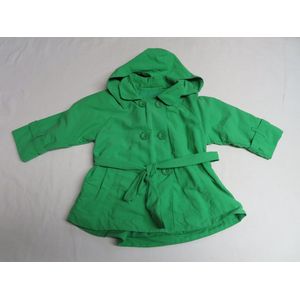 Jas - Zomerjas- Meisjes - Groen - Effen - 18 maand 86