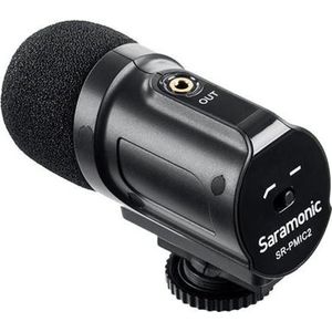 Saramonic SR-PMIC2 camera microfoon, Stereo Microfoon voor op camera