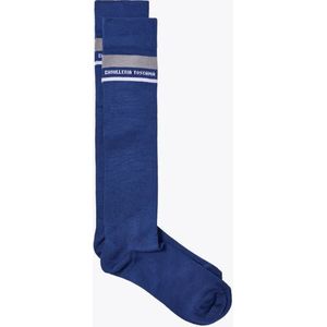 Cavalleria Toscana Embroidered CT Stripe Sokken M Blauw