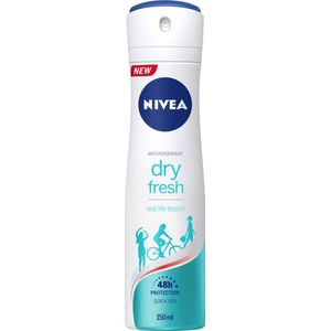 NIVEA Dry Fresh Dames Deospray – Langdurige Frisheid – 150 ml