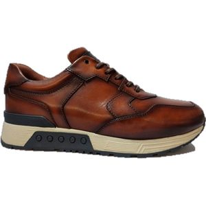Greve - Haarlem 3171 - Sneaker - Cognac - Suède - Heren