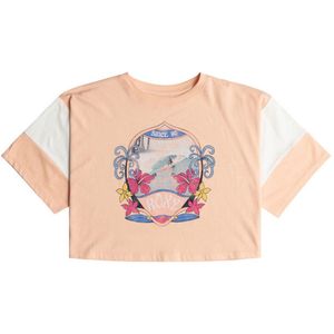 Roxy Lets Get Itstab T-shirt Met Korte Mouwen Oranje 6 Years Meisjes