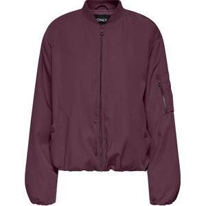 Only - Adel Life - Bomber Jas - Donkerrood - Dames