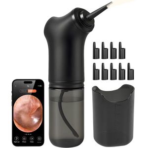 Nuvance - Oorsmeer Verwijderaar - Elektrisch - Met Camera & App - 10 Opzetstukken