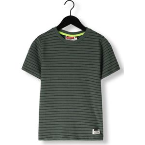 Vingino Hiweko Polo's & T-shirts Jongens - Polo shirt - Groen - Maat 152