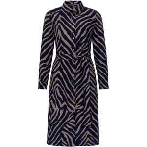 Zoso - Jurk Philippa - Mocha-navy - Dames