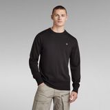 G-star Premium Core R Ronde Hals Sweater Zwart M Man