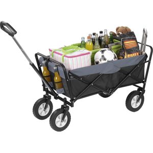 Easymaxx Bollerwagen opvouwbaar voor boodschappen, strand en uitstapjes