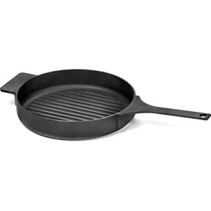 Serax Surface by Sergio Herman - Grillpan - Gietijzer - Ø 26cm - Zwart