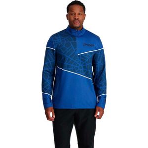 Spyder Vital 1/2 Zip skipully heren blauw dessin