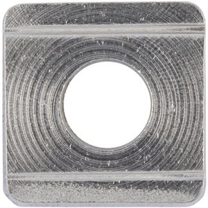 Wurth - DIN 434 roestvast staal A2 voor U-balk - Vierkante wigvormige onderlegring DIN 434, RVS A2, blank, wigvormig, voor U-profiel - x 50 st
