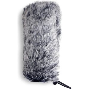 Winddichte hoes voor outdoor microfoon met bontbescherming - Pop-bescherming voor camera microfoon