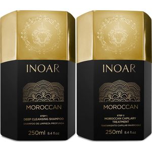 Inoar Moroccan Kit 2x250ml انوار كيراتين مغربي