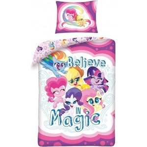 My Little Pony Dekbedovertrek Believe in Magic - Eenpersoons - 140 x 200 cm - Katoen