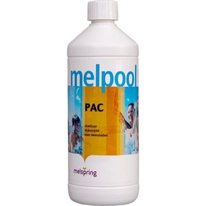 Melpool PAC Vloeibaar Vlokmiddel (1 liter) - Melpool Spa - (1 Jacuzzi - Vlokmiddel Spa - PAC Spa - Melpool Jacuzzi - Vlokmiddel Jacuzzi - Vloeibaar