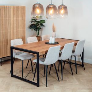 Eettafel Britt | Warm Mango
