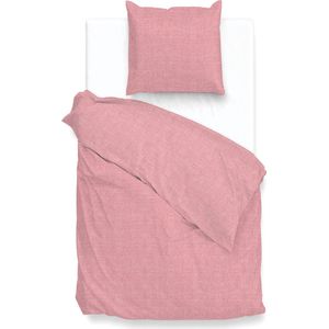 Zohome - Lino - Dekbedovertrek - Rood - 100% Katoen