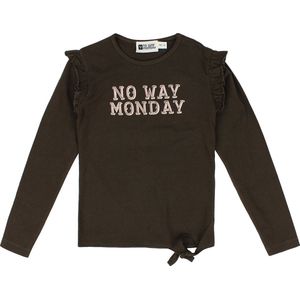No Way Monday U-GIRLS Meisjes T-shirt - Maat 116