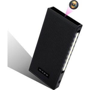 Spy Camera Mini-bewakingscamera 32GB 1080p 10.000 mAh kleine camera's draagbare bewakingscamera Nanny met bewegingsmelder infrarood nachtzicht zwaartekrachtherkenningsfunctie