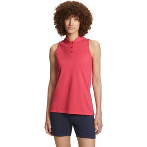 FALKE Basic Polo Top zacht huidvriendelijk katoen polo shirt dames purper - maat XS