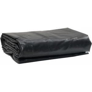 The Living Store Dekzeil 650 g/m² 4x6 m antracietkleurig - Afdekzeil - Canvas - Antraciet - Tuinmeubelhoes - Waterdicht
