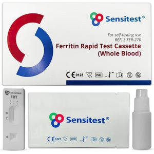 Ijzertest - Ijzertekort - Ferritine zelftest - ijzer test - Detectie van Volbloed - 1 Stuk