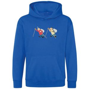 Hingly Hooded sweater Buurman & Buurman Kobalt Wandel 5-6