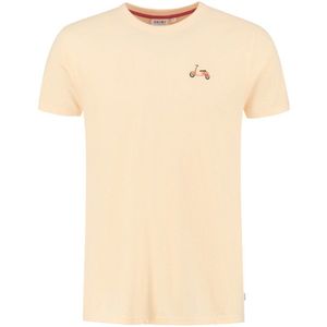 Shiwi - T-Shirt Scooter Oranje - Heren - Maat XL - Regular-fit