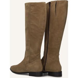 Stefano Lauran - 011-204 - Overknee-laarzen - Bruin - Suède