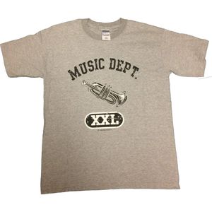 T-shirt, Music Dept T – Trumpet, maat XL