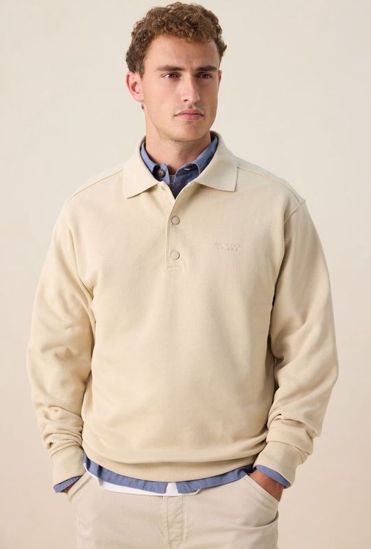 Sissy-Boy - Sweater - Beige - 100% Katoen