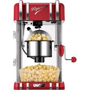 Unold 48535 48535 Popcornmaker Zilver, Rood