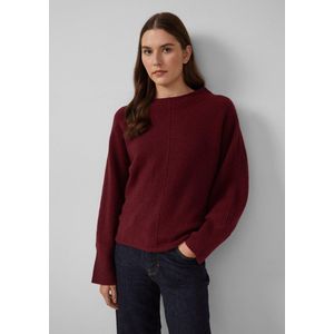 Gebreide Trui - Zacht - Opstaande Kraag - Lange Vleermuismouwen