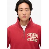 Superdry - Vintage Athletic - Sweatshirt - Halve Rits