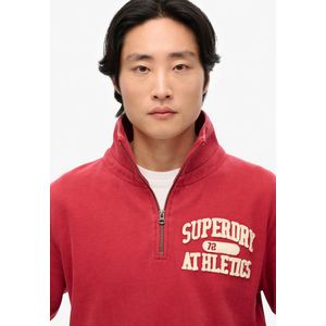 Superdry - Vintage Athletic - Sweatshirt - Halve Rits