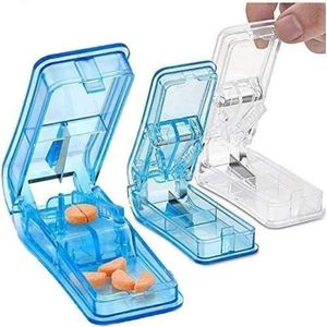 Pillensnijder V-Grip - Set van 3 voor het Splitsen van Pillen en Medicijnen