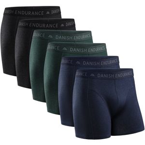 DANISH ENDURANCE - Katoenen Boxershorts - 6 Pack - Onderbroeken voor Heren