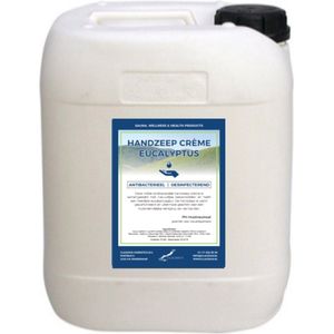 Handzeep Crème Eucalyptus 10 liter - navulling