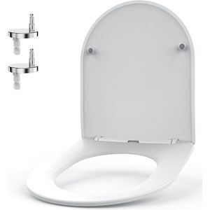 Premium Toiletbril met Soft-Close Mechanisme en 360° Verstelbare Scharnieren