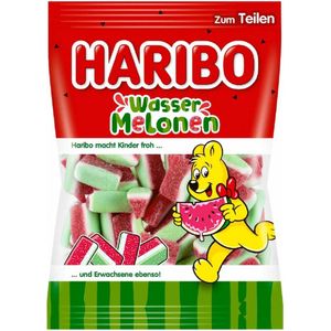 Haribo Wassermelonen - 1 x 160 gram - Snoep - Uitdeelsnoep