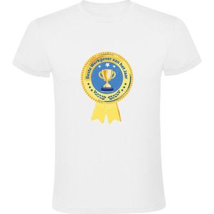 Beste werkgever van het jaar Heren T-shirt | bedrijf | lintje | werk | baas | werknemer | organisatie