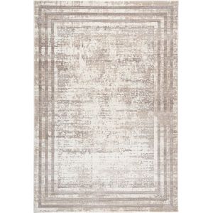 Lalee Paris | Modern Vloerkleed Laagpolig | Taupe | Tapijt | Karpet | Nieuwe Collectie 2024 | Hoogwaardige Kwaliteit | 200x290 cm