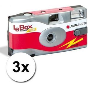 AgfaPhoto LeBox 400 27opn + flits - Multipack (3x)