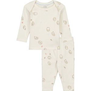 Prénatal baby pyjama - Unisex - Gebroken wit - Maat 62