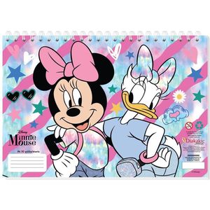 Disney Notitieboek Minnie Mouse Junior A4 Papier Blauw/roze