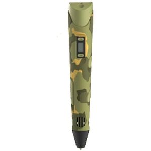 Camouflage Bare Pen + Datakabel Nieuwe 3D Pen 3D Print Kinderpen 1.75mm Filament DIY Tekenen Verjaardag met Reiskoffer voor Kinderen