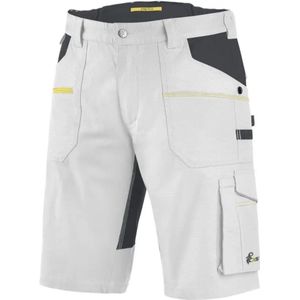 Werkshorts CANIS SAFETY CXS STRETCH heren, witgrijs, maat 50